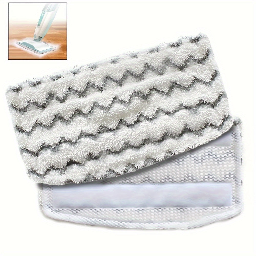 4 ta Mikrofiber almashtirish padlari uchun bug'li mop S1000 S1001C qayta ishlatiladigan yuviladigan