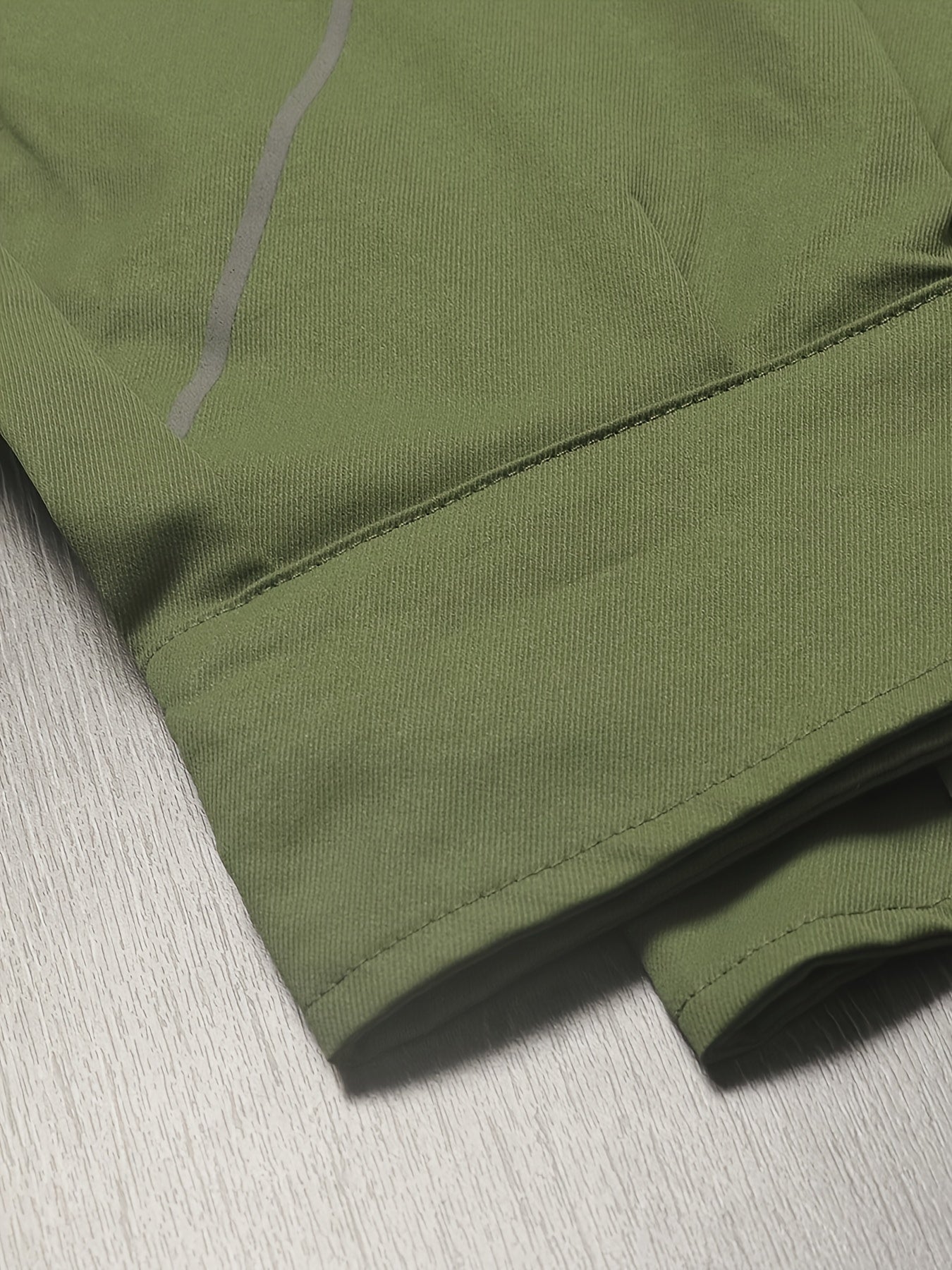 Мужские свободные прямые карго-штаны с множеством карманов, отражающими акцентами, полиэстер, всесезонные