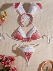 Seductive Women's Lace Lingerie Set with Adjustable Straps