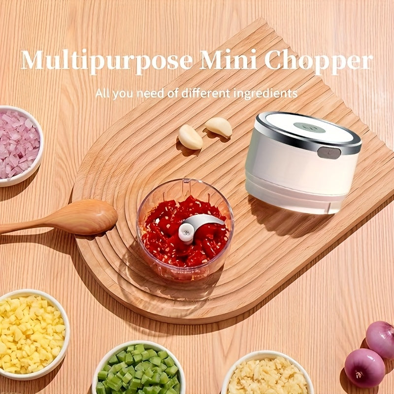 Kabelsiz Mini Ovqat Blenderi 350ml USB Qayta Toʻldiriladigan Elektr Oshxona va Tashqi Foydalanish