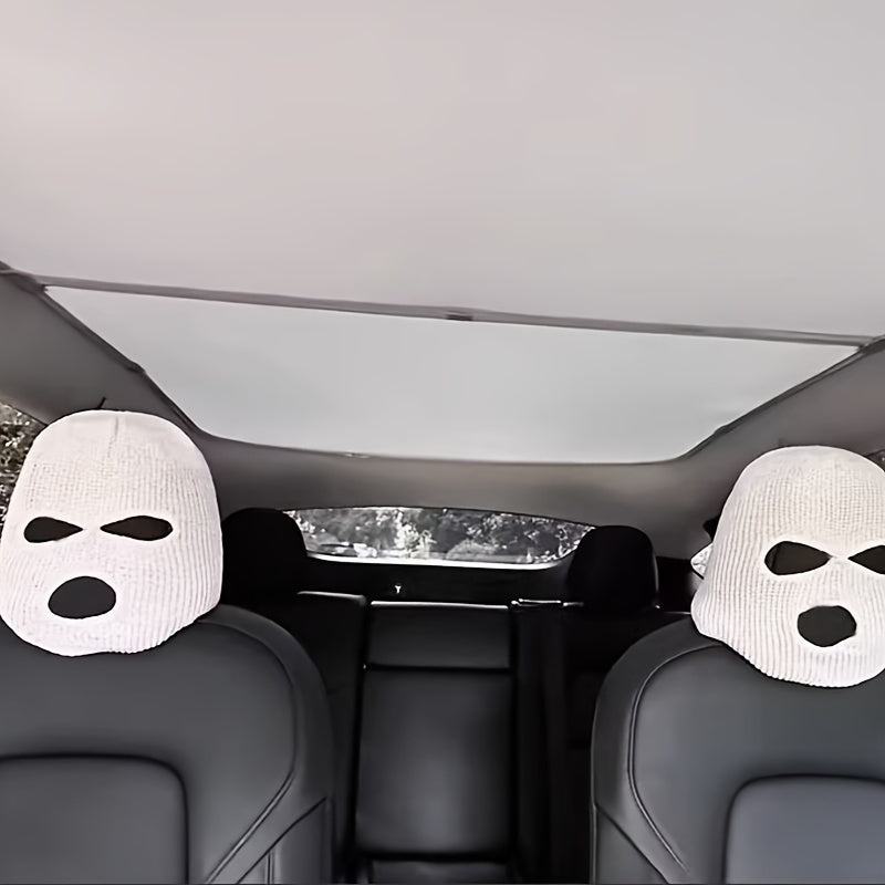Avtomobil o'rindiq bosh qopqog'i Kulgili shlyapa bezaklari bolalar uchun Universal moslik