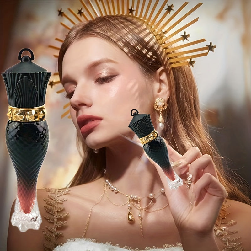 Brillo de labios mate de terciopelo para mujer, tono nude, de larga duración, hidratante, lápiz labial rojo