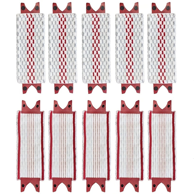 Replacement Microfiber Floor Mop Pads Set for Spray and Flat Mops 6-10 Pack