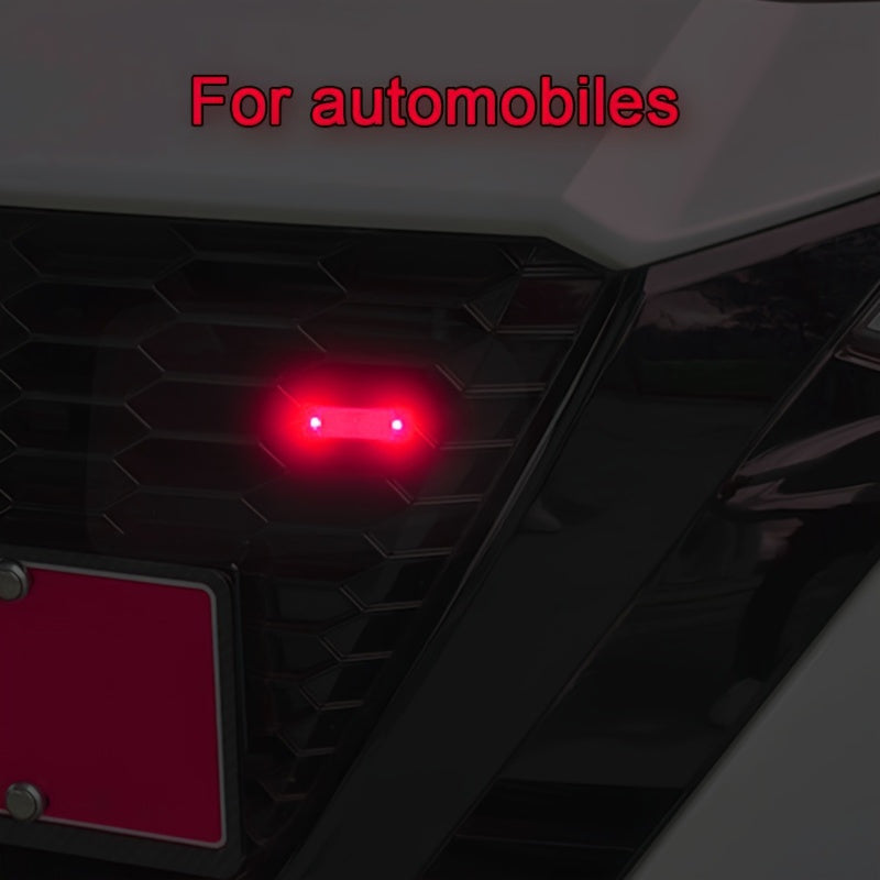 Neon Safety LED Lights for Bikes and Motorcycles Red Green Night Visibility