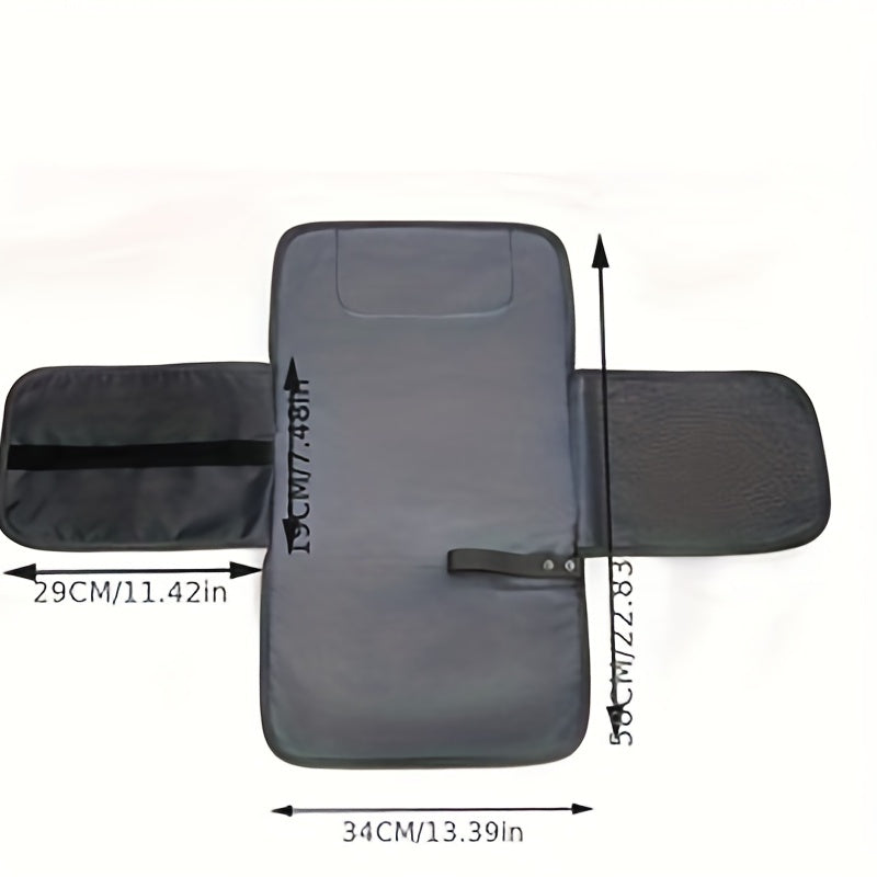 Waterproof Portable Diaper Changing Pad with Pockets Travel Station Kit for Babies