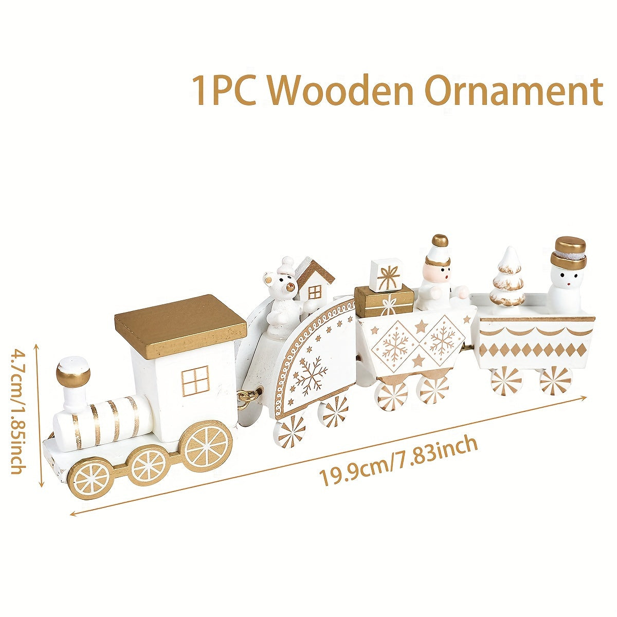 Wooden Christmas Tree Ornament for Holiday Decor and Gift