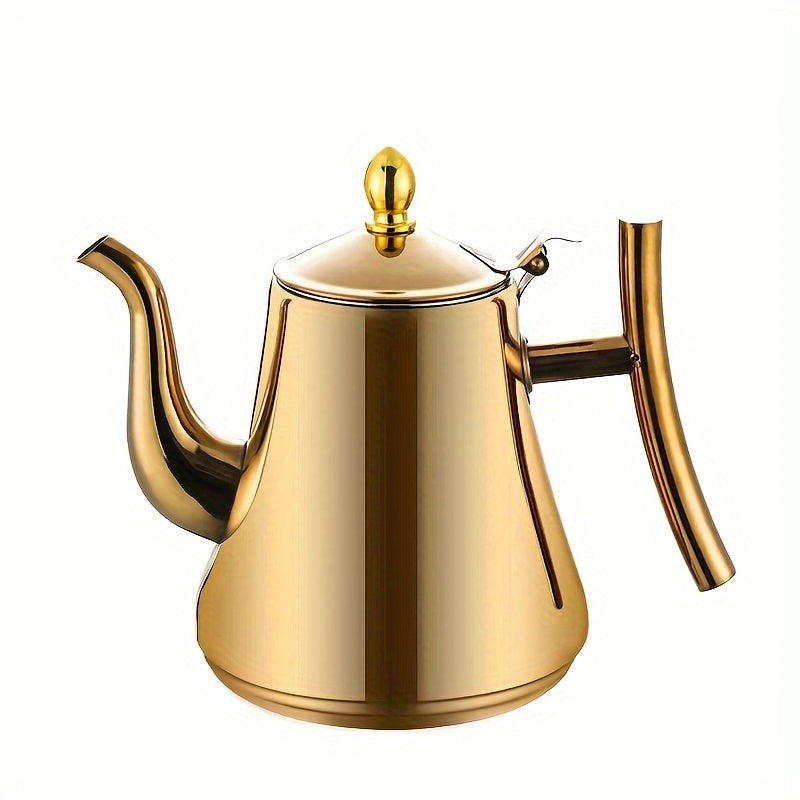 1L, 1.5L va 2L o'lchamdagi filtrli zanglamas po'latdan qilingan qahva tayyorlagich, uy va restoran foydalanishi uchun ideal. Issiqlikka chidamli 304 zanglamas po'lat materialidan tayyorlangan, olib tashlanadigan choyni o'z ichiga oladi.