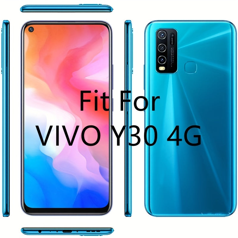 Clear Shockproof Bumper Phone Case for VIVO with Four Corner Airbags Transparent TPU Cover