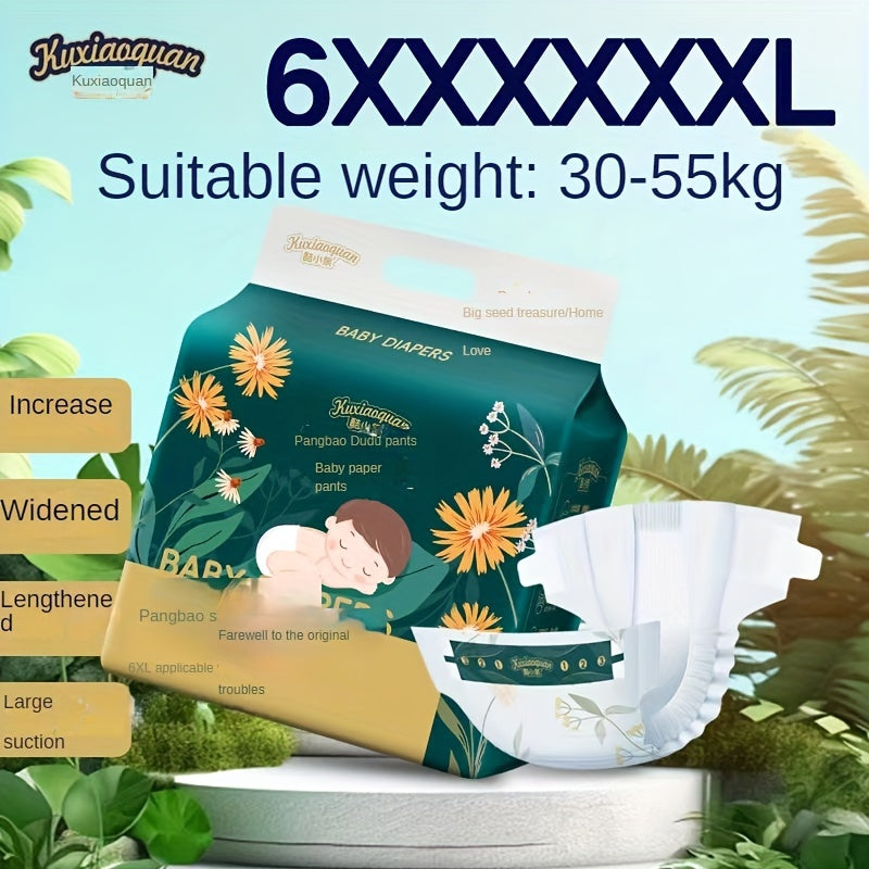 Katta 7XL O'tirish Trening Shimlari O'smirlar Uchun - O'g'il va Qizlar Uchun Tungi Pampers, Yuqori Singdiruvchi, Havo O'tkazuvchi, Suv O'tkazmaydigan, Keng Yadro va Bel Bilan - 3-12 Yoshdagi Bolalar Uchun Ideal, 20-55 kg - Qimmatbaho Paket