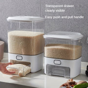 Airtight Storage Box for Grains and Flour, Leak-Proof Pantry Organizer