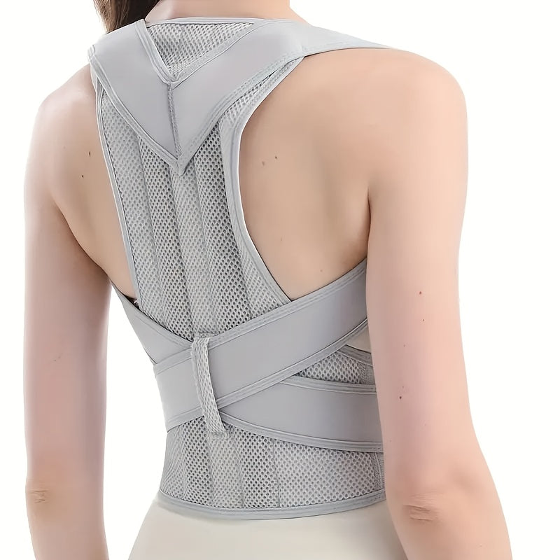 Unisex Back Support Brace for Fitness and Leisure Activities Neoprene Knit Fabric
