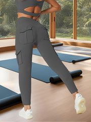 Ayollar uchun yoga sport legginslari, yuqori bel, qorin nazorati, namlikni olib tashlovchi