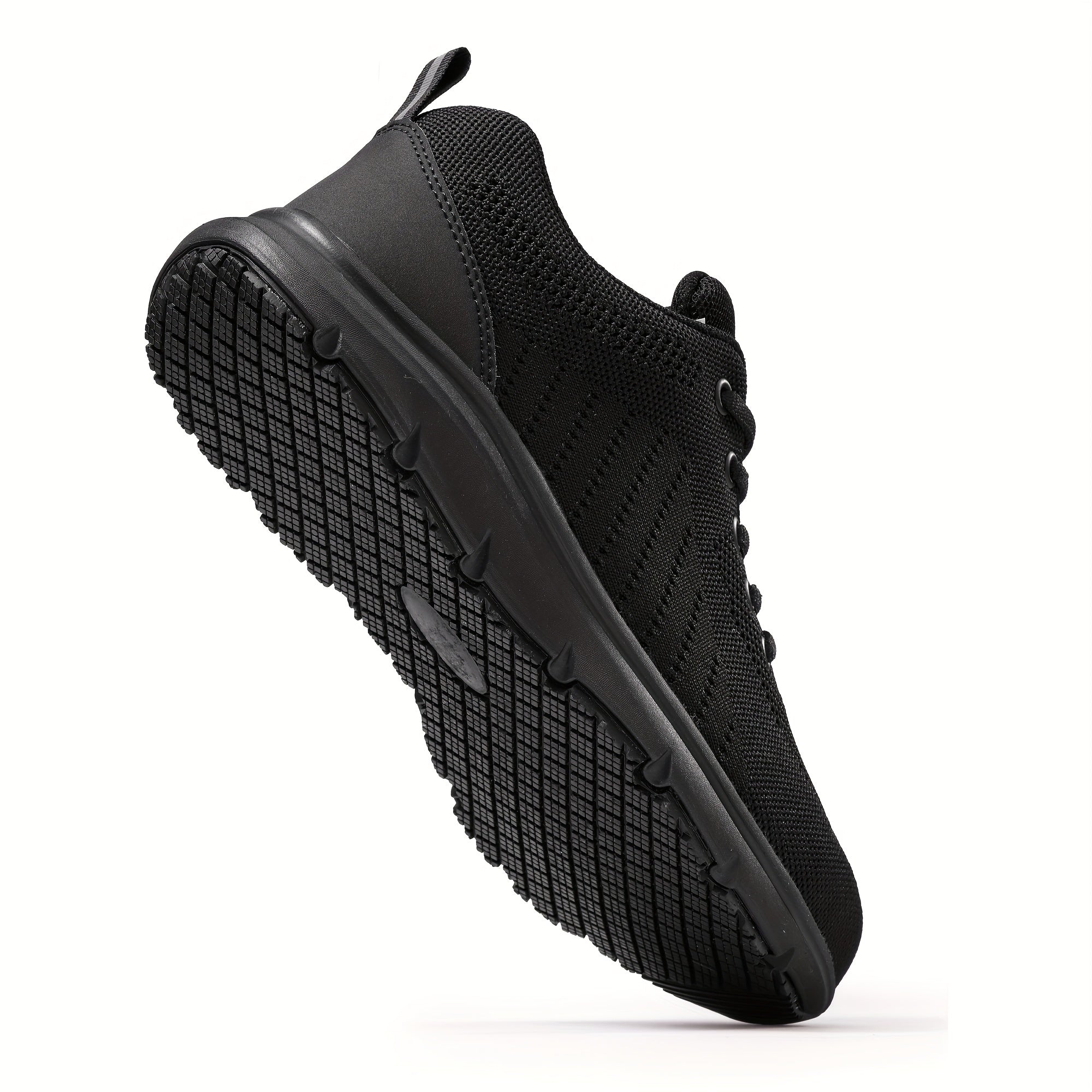 Women's Breathable Mesh Chef Shoes Soft MD Sole All-Season Black