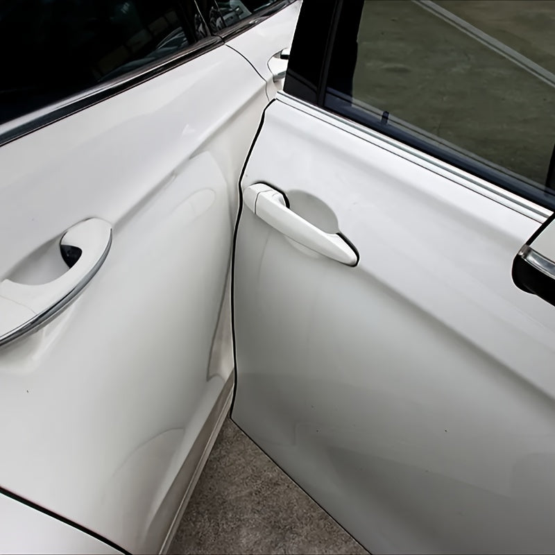 Tira protectora transparente para bordes de puertas de coche de 5M de PVC, sellado anti-rayaduras y anti-colisión