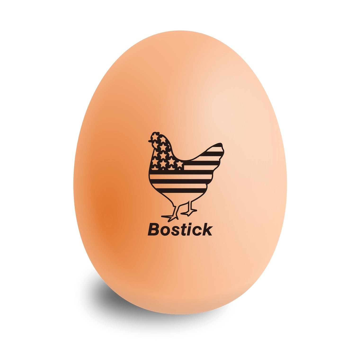 Customizable Round Hard Rubber Egg Stamp for Farm Fresh Chicken and Duck Eggs