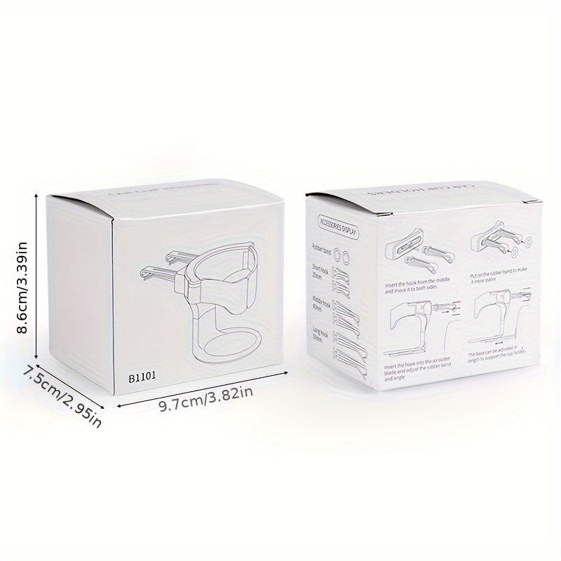 Barqaror plastmassa avtomobil stakan tutqichlari transport vositasi ichki aksessuari