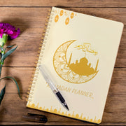 Ramadan Planner Notebook with Crescent Design, To-Do List, Priorities, A5 Spiral Diary, Various Sizes