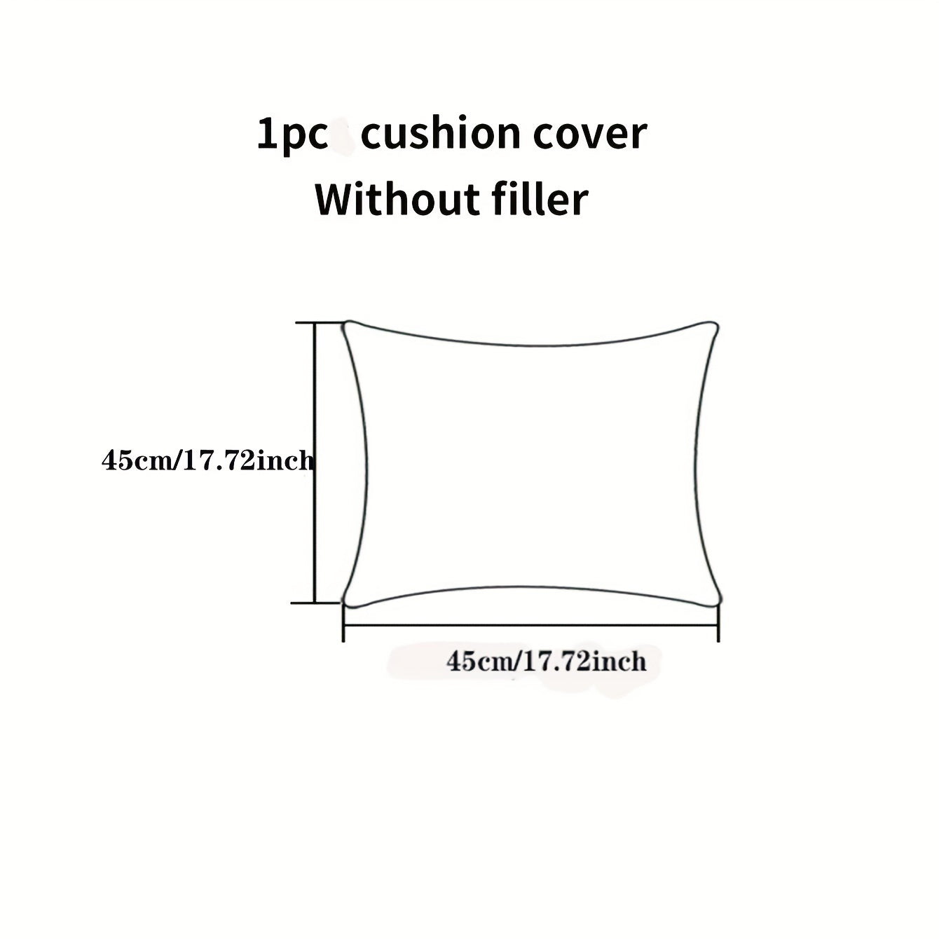 1 Праздничная наволочка для подушки в традиционном стиле с застежкой-молнией, изготовленная из полиэстера, только для чистки пятен - Идеально подходит для уютного декора гостиной в зеленом, белом и красном цветах, идеально для Рождества.