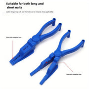 Эргономичные пластиковые плоскогубцы для ногтей, многофункциональный ручной инструмент для цементных и стальных гвоздей