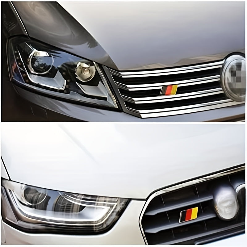 Car Emblem Badge Germany Flag Sticker Car Bumper Decoration for All Models