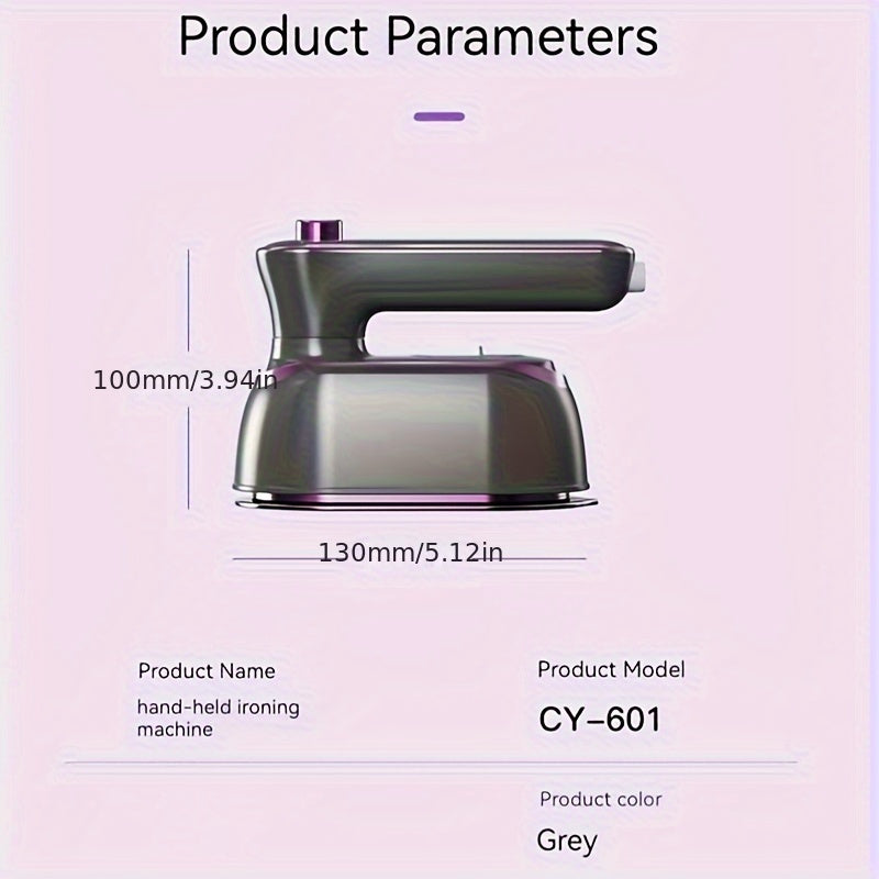 Handheld Mini Steam Iron for Clothes, Portable Portable for Travel and Home