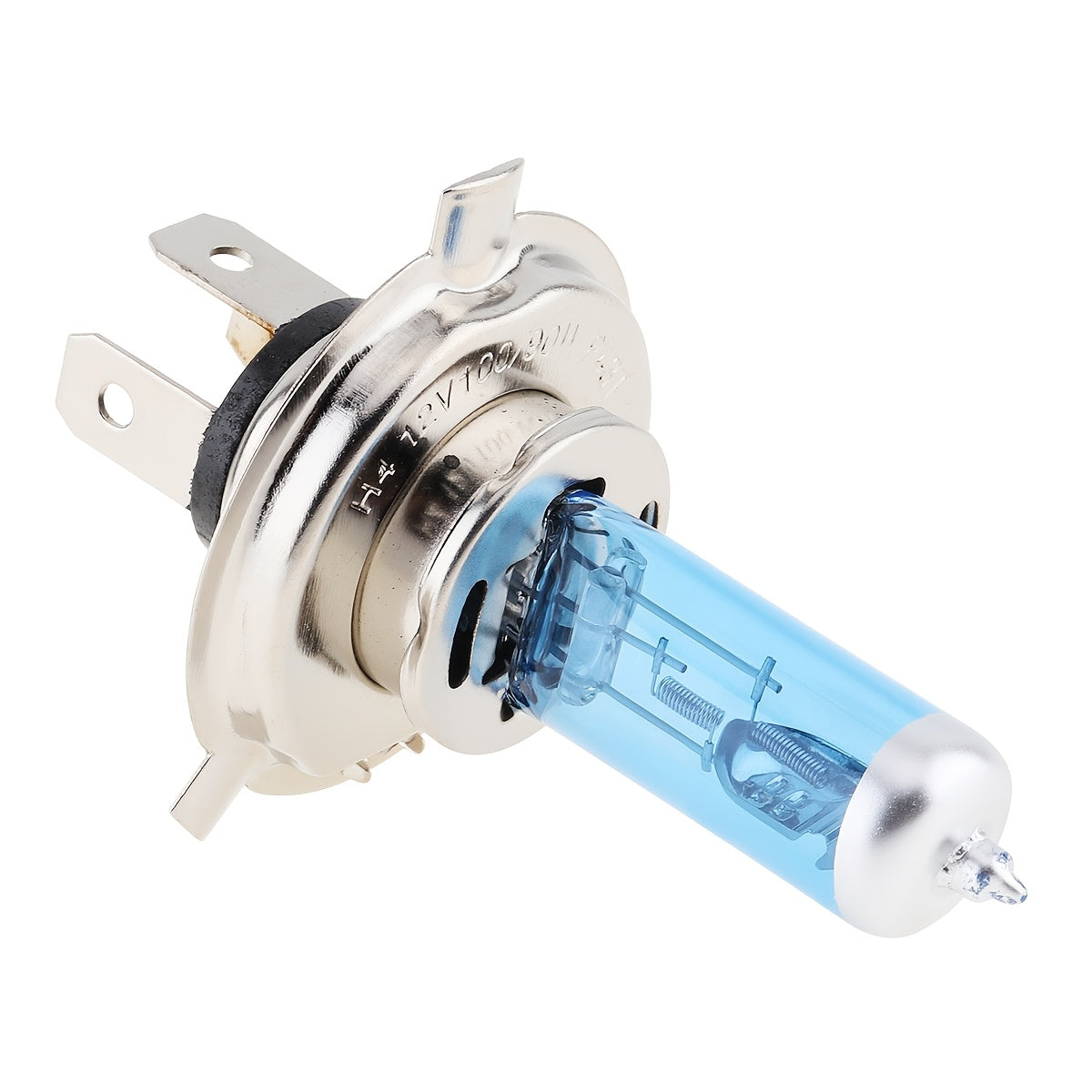 H4 12V 100/90W 5000K White Halogen Car Headlight Fog Bulb for Motor Vehicles