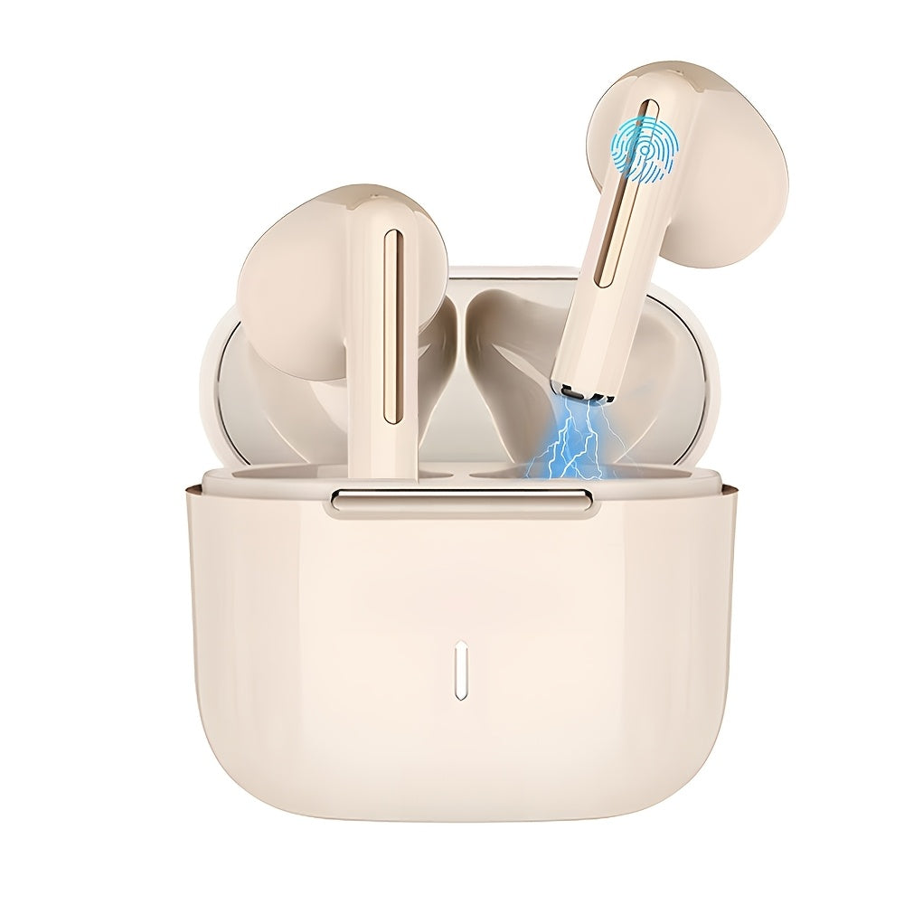 Беспроводные внутриканальные наушники H6 с управлением громкостью, длительным временем работы от батареи, стабильным соединением, комфортной и надежной посадкой, большим динамическим рупором, эргономичным дизайном для спорта, качеством HD для звонков.