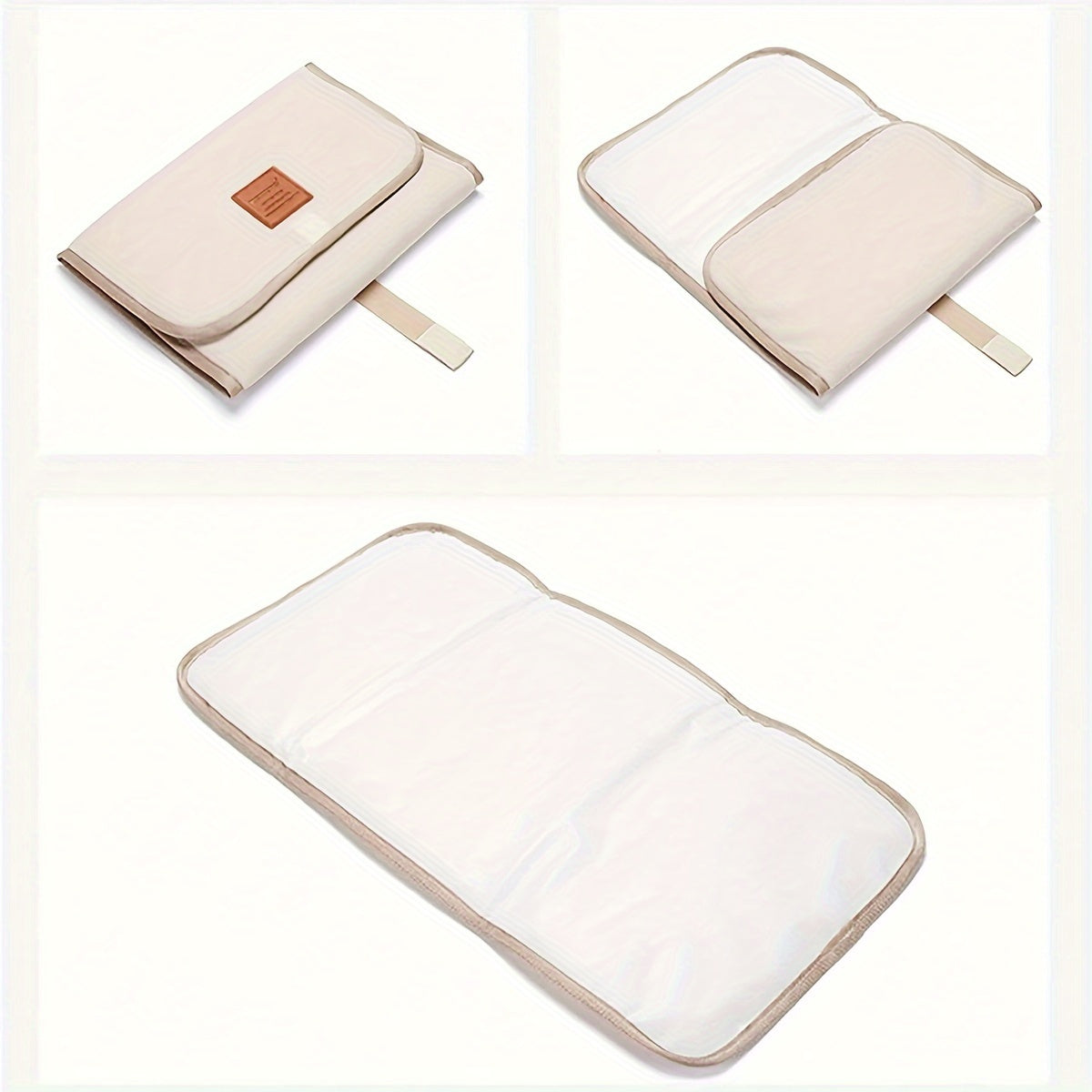 Kids Diaper Changing Pad Collapsible Travel Polyester Easy to Clean