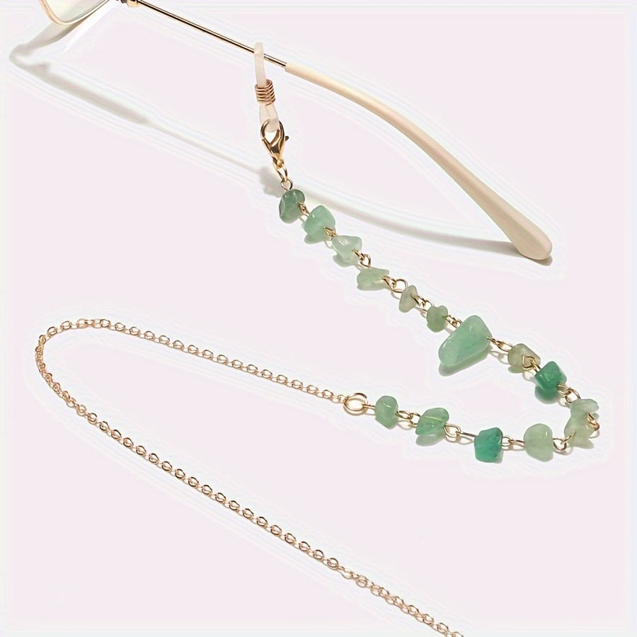 Beaded Glasses Chain with Boho Charm for Women Eyewear Lanyard