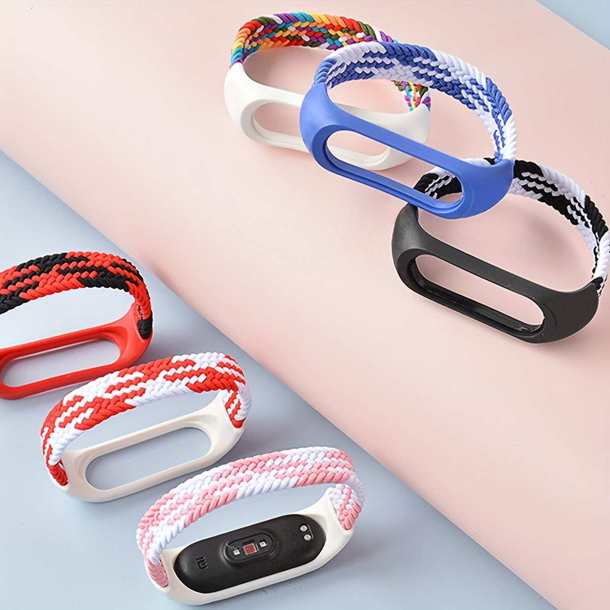 Xiaomi Bilaguzuk Nilon Tasmali MI 3456 Yagona Doira Cho'ziladigan Bilaguzuk