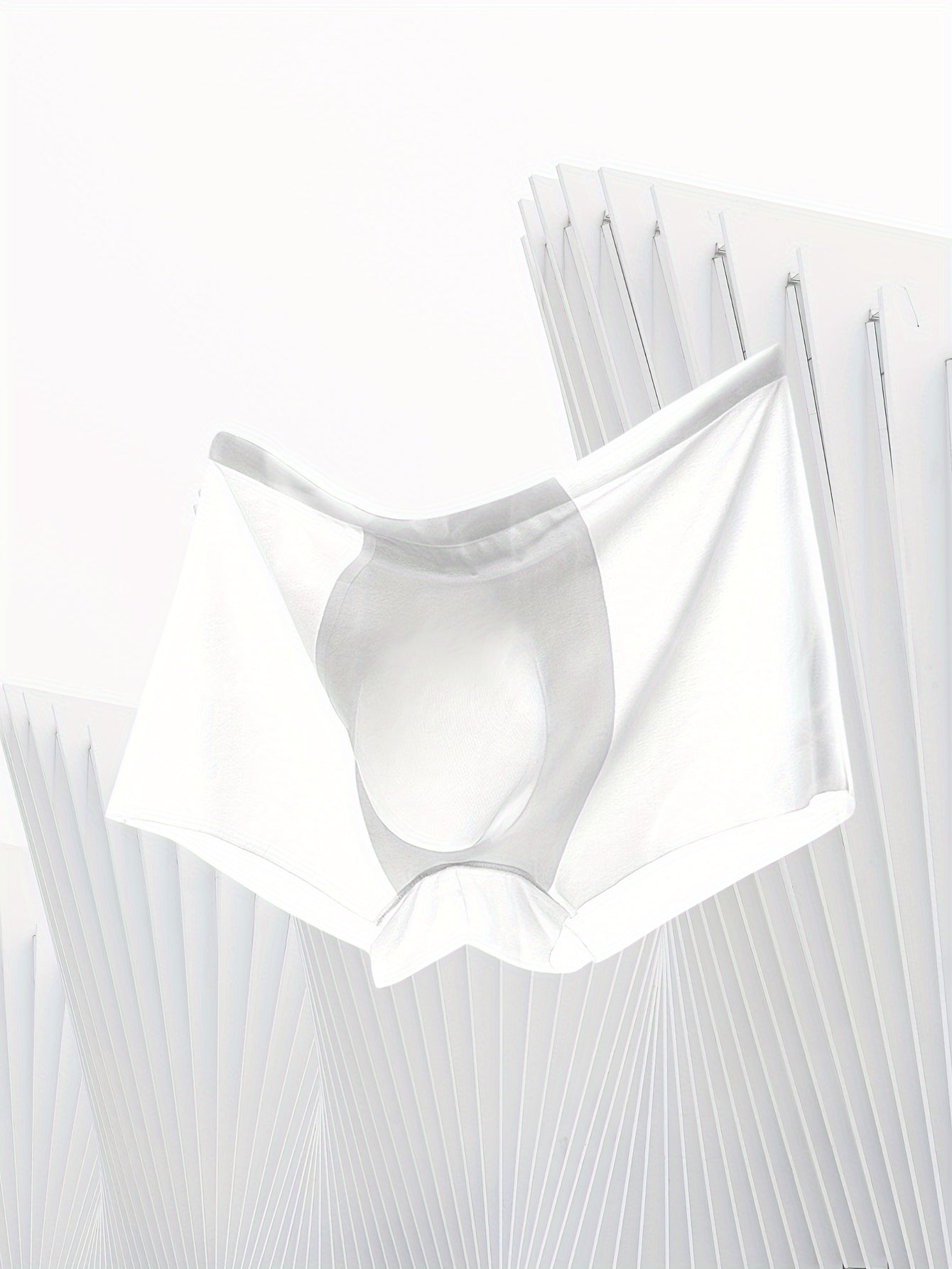 Men's Thin Underwear Spring Summer Breathable 3D Space Capsule Design