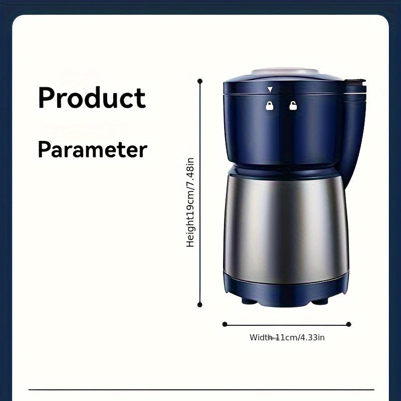 Molino eléctrico de granos para uso doméstico, granos de café, hierbas, molienda fina