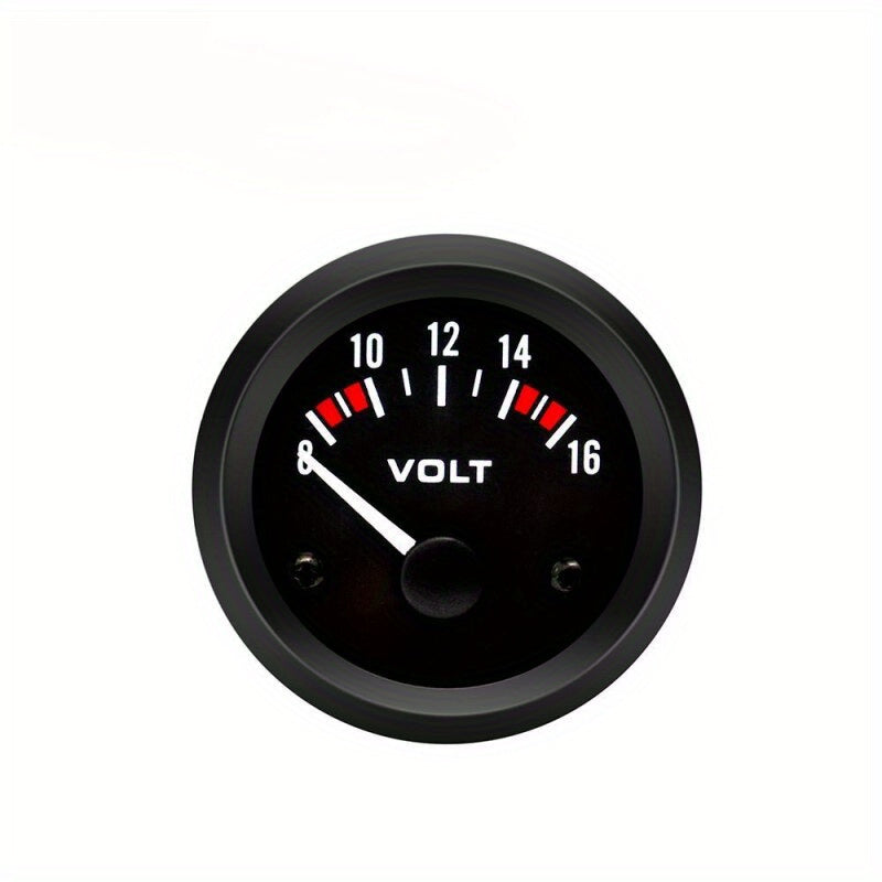 Car Water Temperature Gauge 52mm Black Shell 12V Auto Meter with Sensor