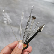 3-in-1 Quvvatli truba tozalash to'plami metallik ko'p funksiyali tozalash asboblari uy uchun