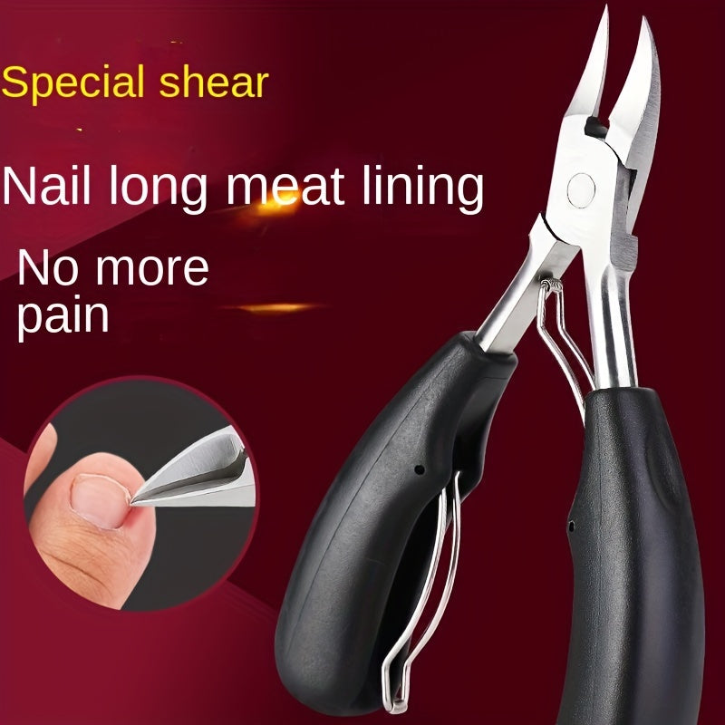 Professional Ingrown Toenail Care Kit Stainless Steel Nipper and Lifter Set