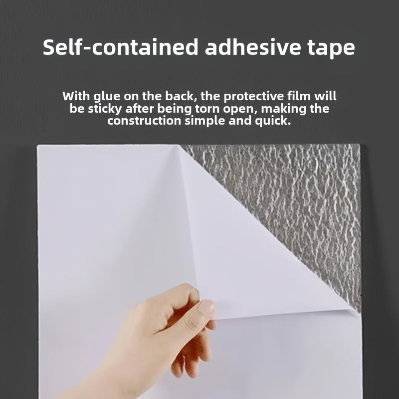 Waterproof PVC Vintage Gray Brick Wall Panel 3D Peel and Stick 90cm x 3m