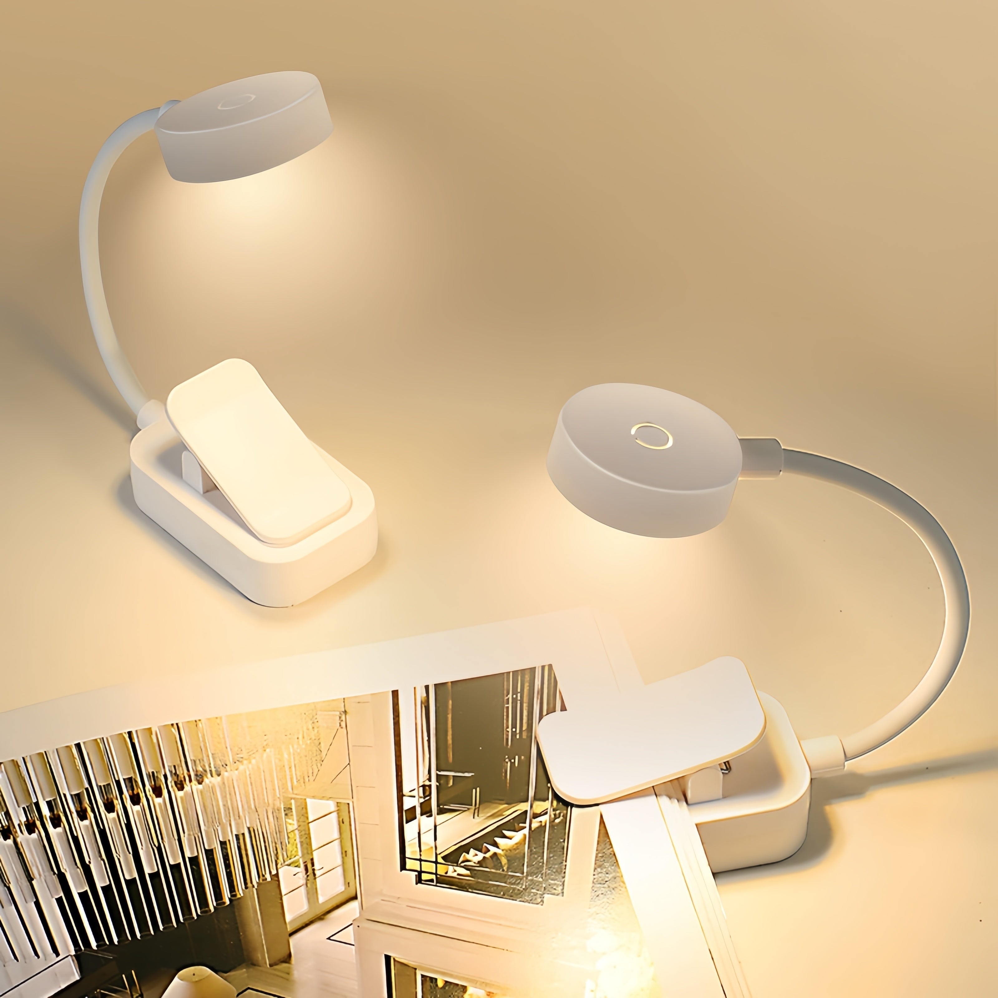 Geometrik kechki chiroq, uch rangli LED bilan, qayta zaryadlanadigan plastmassa, yotoqxona, oshxona, bar uchun