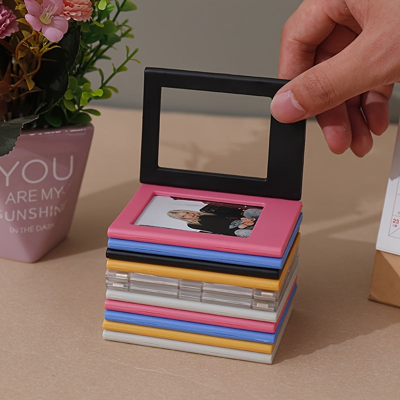 6-Piece Colorful Magnetic Photo Frames for Instax Prints Home Office Gift