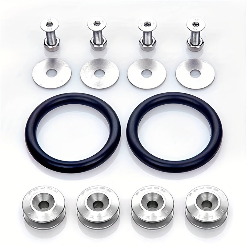 Car Bumper Fastening Buckle Nuts and Screws Reinforced Surrounding Circles