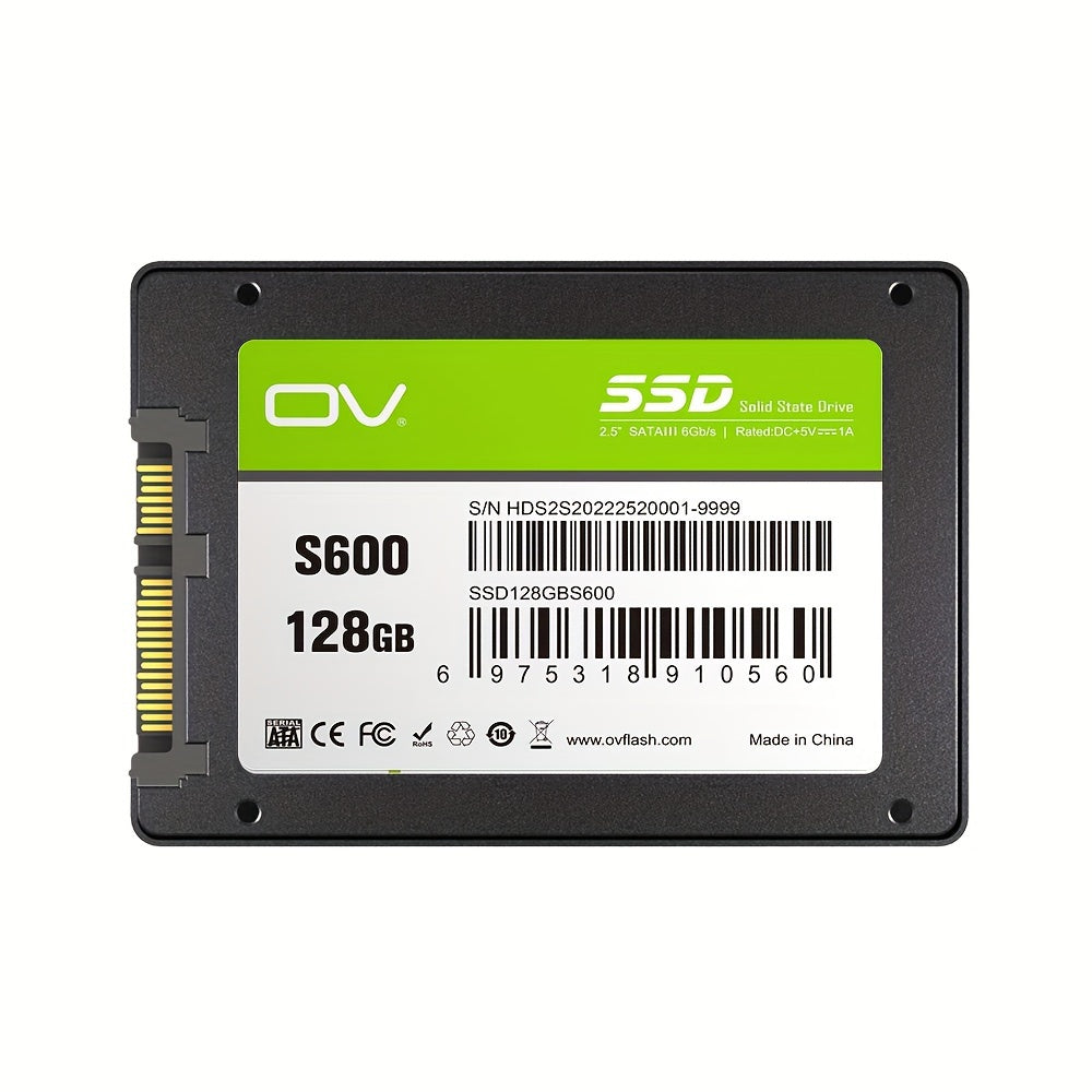 Высокоскоростной SSD SATA 3 128ГБ 256ГБ 512ГБ 1ТБ Ударопрочный компактный для ПК и ноутбуков