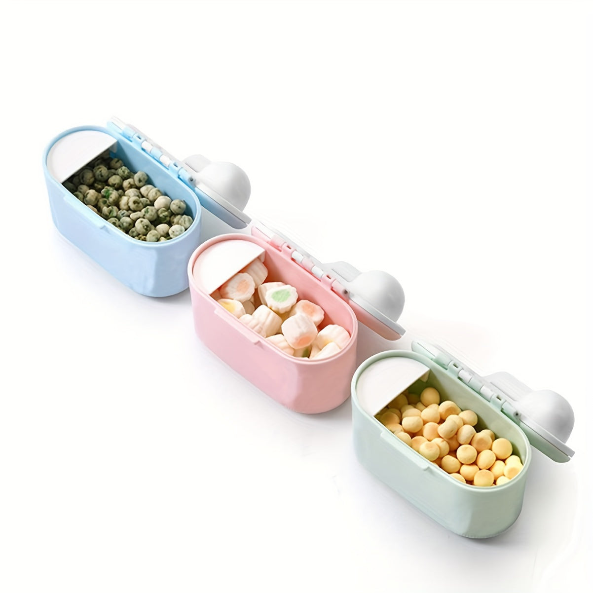 Food Storage Containers for Fruits Snacks Nuts BPA-Free Dishwasher Safe On-the-Go