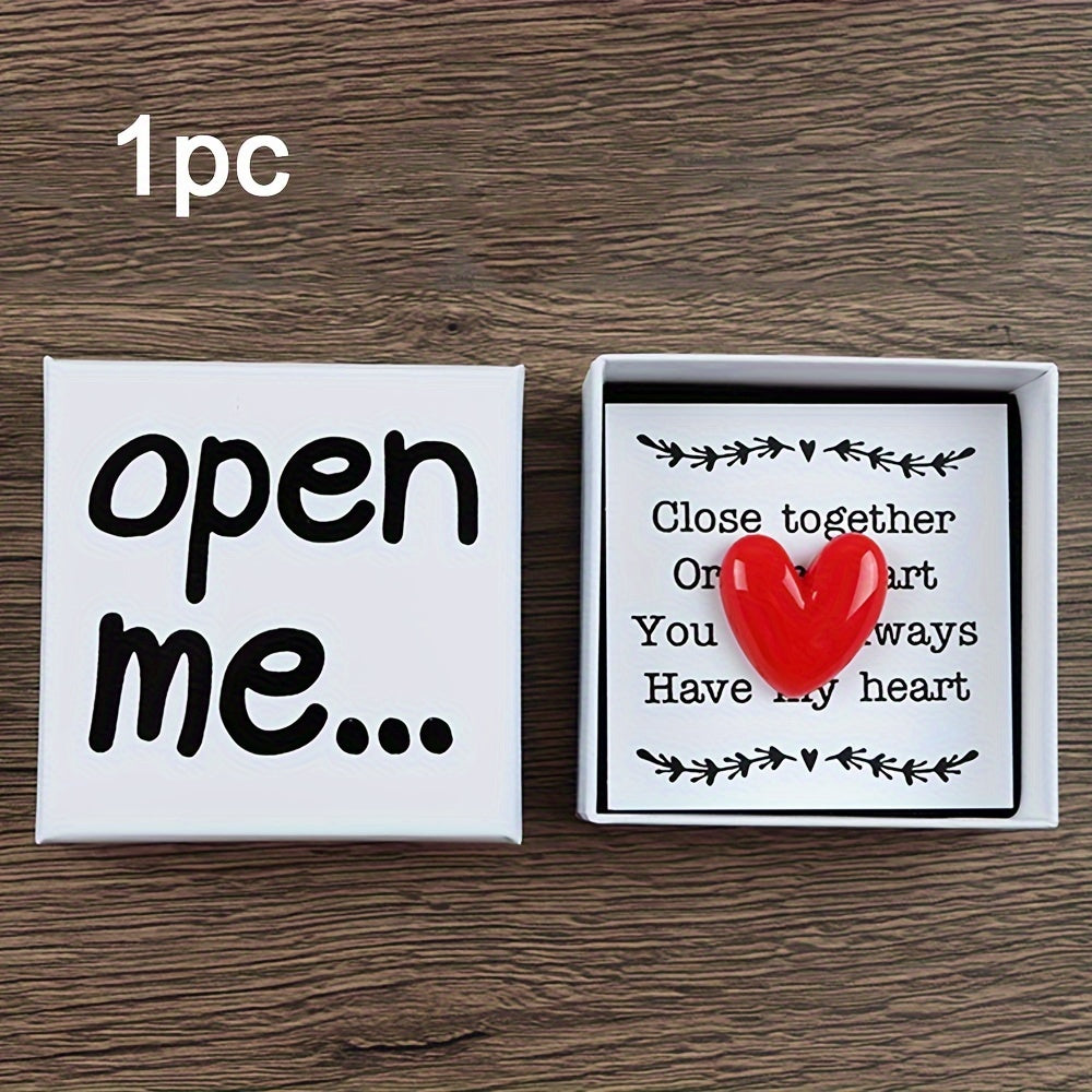 Uzun masofa juftliklari uchun yurak shaklidagi rezin memento, sevgiliga yoki qizga sovgʻa