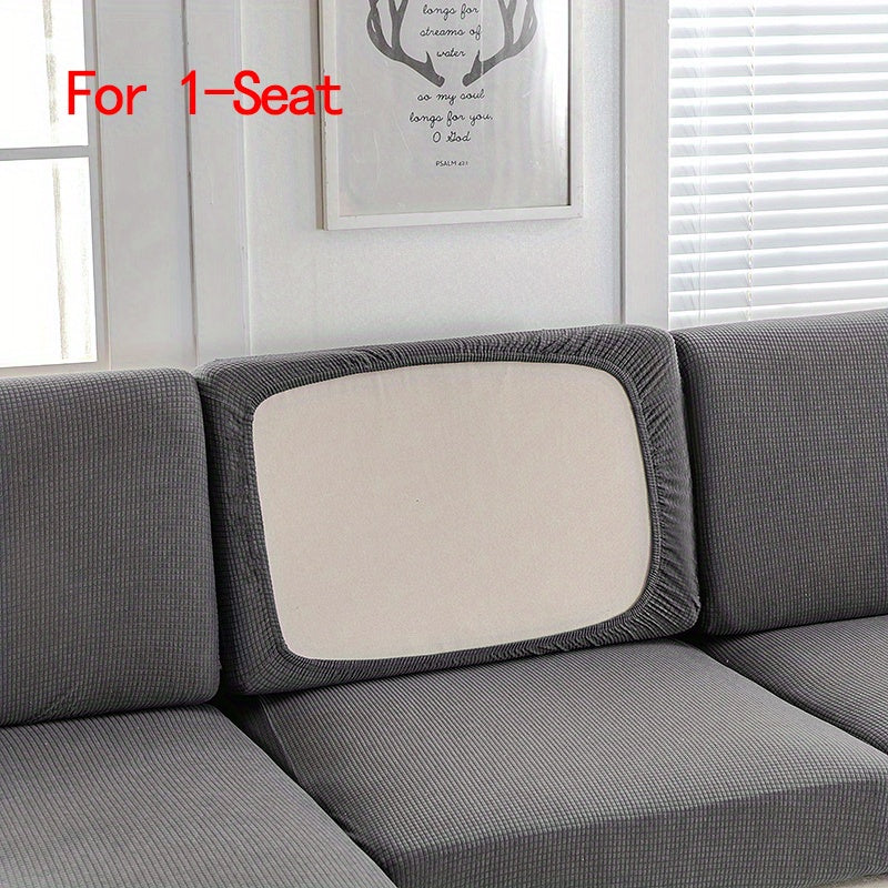 Vafli makkajo'xori velur divan qoplamasi - yotoqxona, ofis, yashash xonasi uchun mebelni sirpanishdan himoya qiluvchi - divan uchun uy bezak qoplamasi.