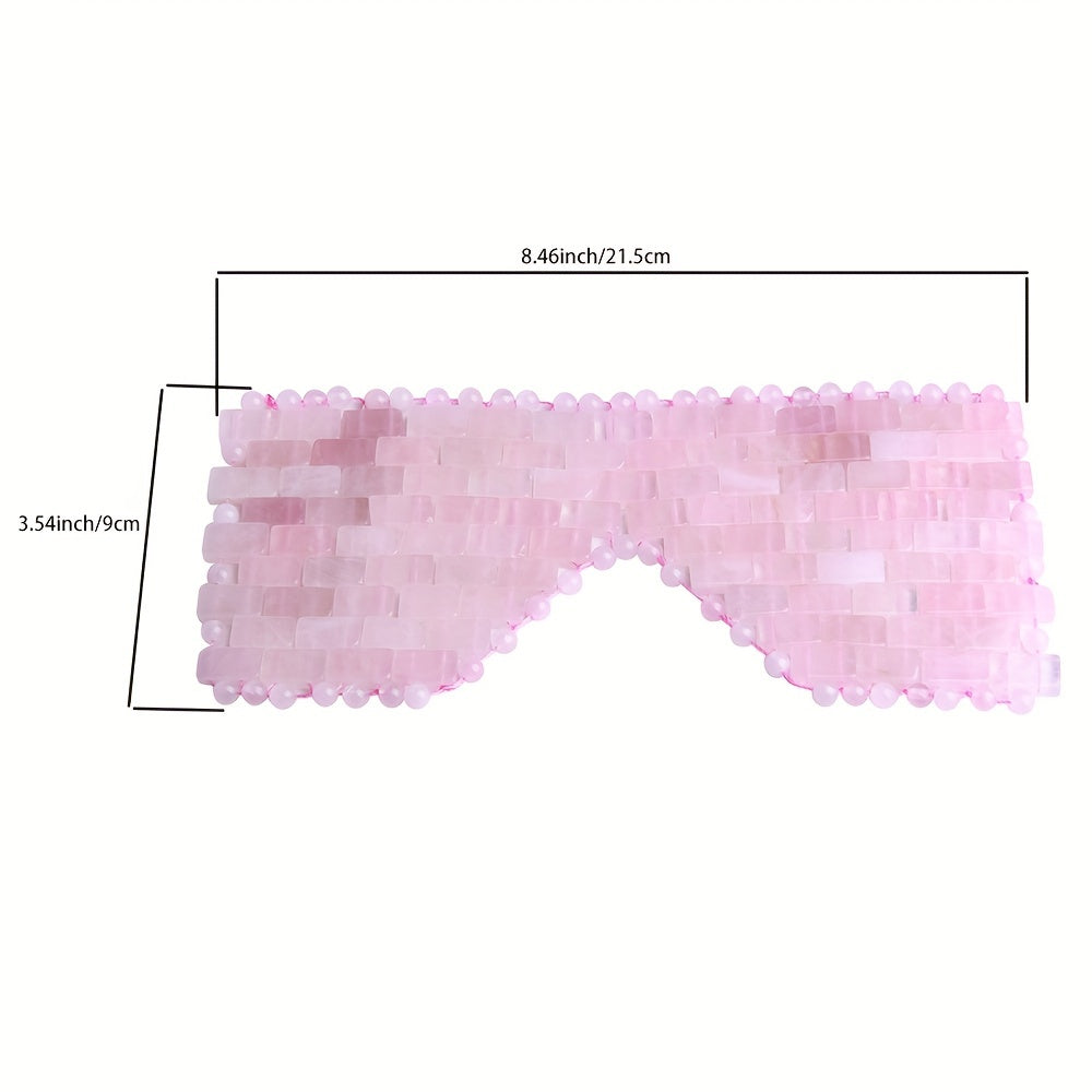 Máscara de cristal para relajación y cuidado de la belleza, masaje facial, regalo