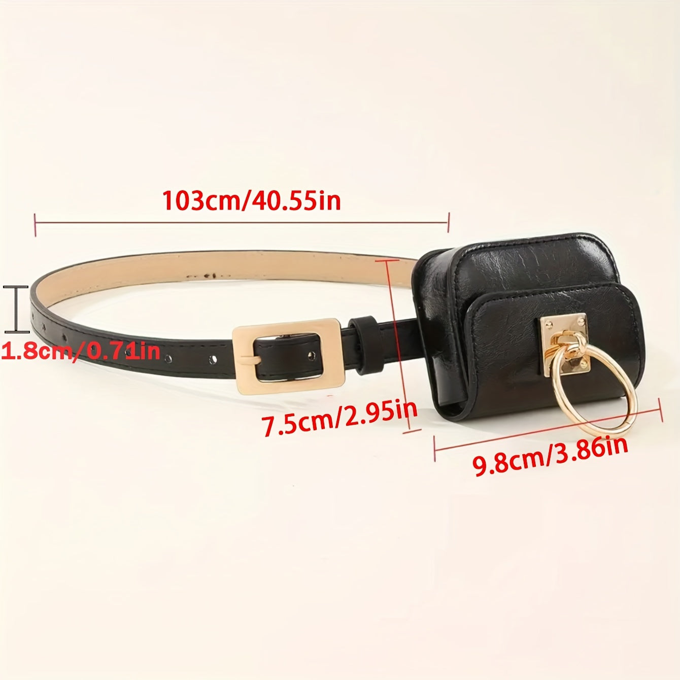 Женская поясная сумка casual небольшая поясная сумка с регулируемым ремнем