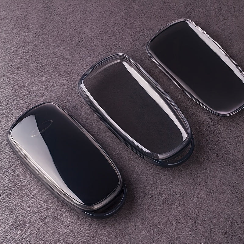Luxury TPU Car Key Fob Cover Black Full Protection Remote Case