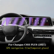 Car GPS Navigation Screen Protector Tempered Glass for LCD Screen 2021-2023