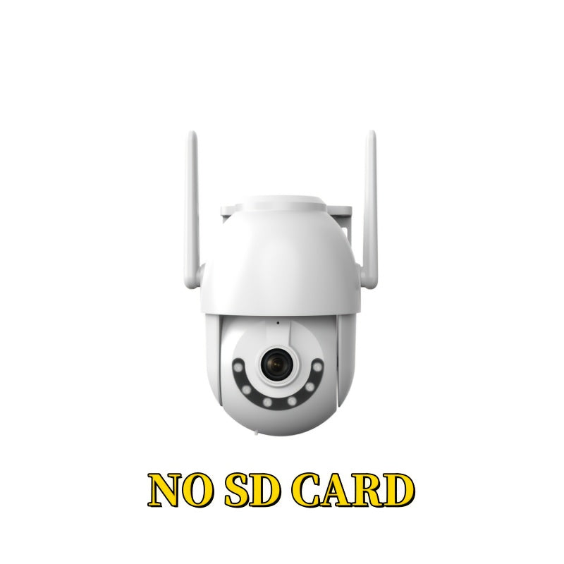 Ulanmagan tashqi xavfsizlik kamerası 3MP HD insonni kuzatish harakatini aniqlash 64GB bilan ta'minlangan