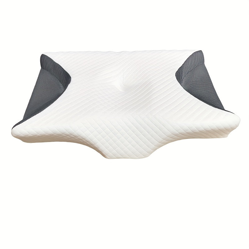 Almohada de espuma viscoelástica para durmientes de lado, almohada cervical para apnea del sueño y uso con CPAP