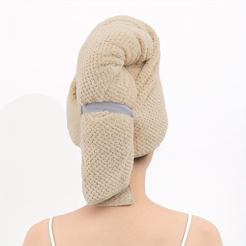 Women’s Space-Themed Hair Towel Wrap Absorbent Polyester Nylon Spa Shower Bath